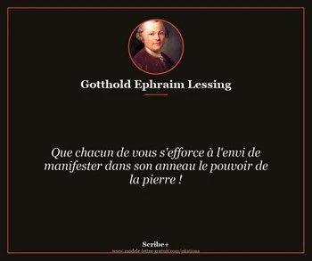 Citation de Gotthold Ephraim Lessing