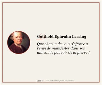 Citations Gotthold Ephraim Lessing