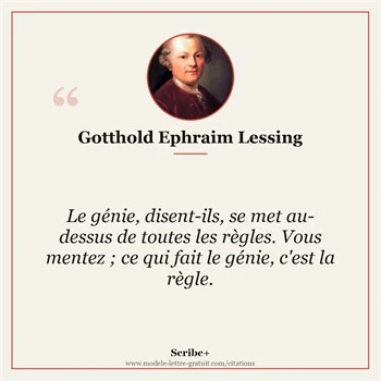 Citation Gotthold Ephraim Lessing
