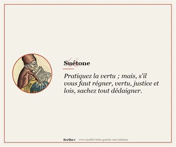 Citations Suétone
