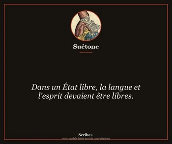 Citation de Suétone